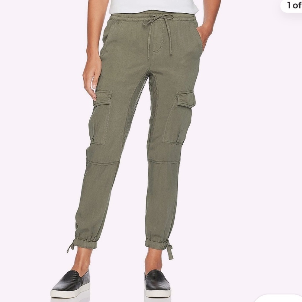 Pam & Gela green cargo pants